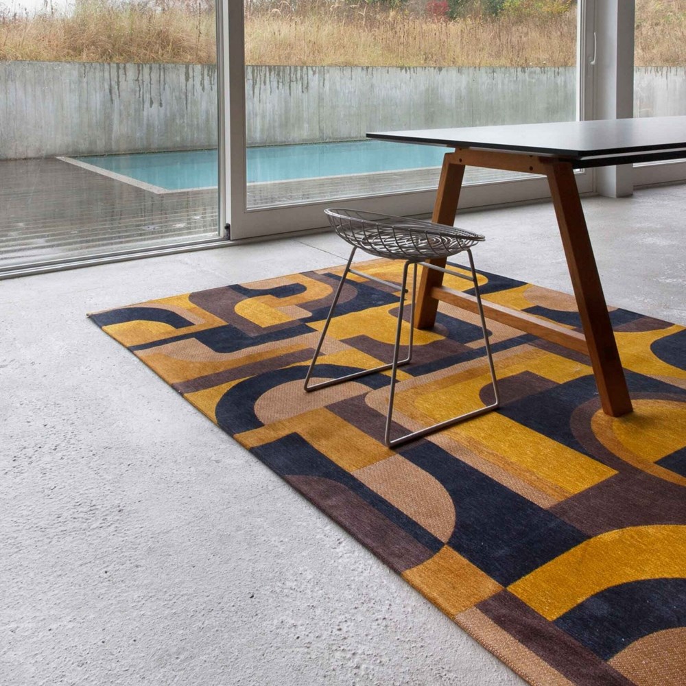 Nuance Module Rugs 9210 in Yellow Meyer